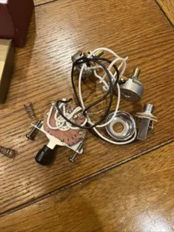 2006 FENDER TELECASTER STANDARD VOLUME TONE POTS SWITCH & JACK