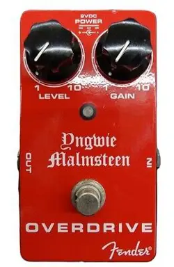 FENDER YNGWIE MALMSTEEN OVERDRIVE PEDAL TESTED FROM JAPAN