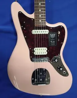 FENDER PLAYER JAGUAR PF ELECTRIC GUITAR BLACK LTD EDITION