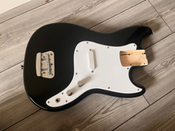 2019 FENDER SQUIER BRONCO BASS LOADED BODY GUITAR BLACK