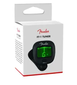 NEW FENDER FT-1 PROFESSIONAL CLIP ON TUNER FOR GUITAR BASS VIOLIN UKELELE