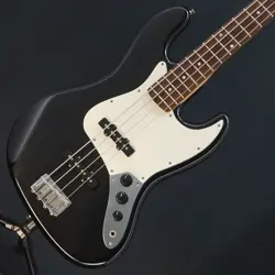 SQUIER BY FENDER AFFINITY SERIES JAZZ BASS USED BLACK W/SOFT CASE