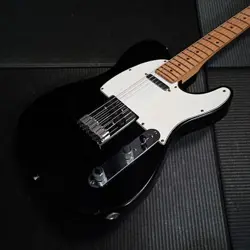 ELECTRIC GUITAR USED FENDER USA AMERICAN STANDARD TELECASTER BLACK ALDER