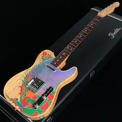 ELECTRIC GUITAR USED FENDER JIMMY PAGE TELECASTER ROSEWOOD FINGERBOARD NATURAL