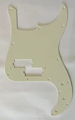 GUITAR PARTS GUITAR PICKGUARD FOR FENDER JAPAN PRECISION BASS STYLE PARCHMENT