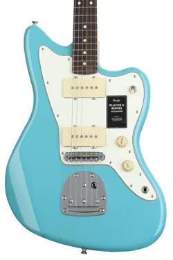 FENDER PLAYER II JAZZMASTER ELECTRIC GUITAR - AQUATONE BLUE
