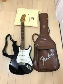 ELECTRIC GUITAR FENDER JVSERIAL MADE IN JAPAN BLACK _44346