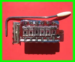 2004 FENDER STRATOCASTER STRAT STEEL BLOCK BRIDGE W/ 2-1/8