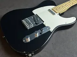 SQUIER BY FENDER AFFINITY SERIES TELECASTER BLACK USED POPLAR BODY W/SOFT CASE