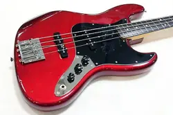 FENDER JB62-US USED ALDER BODY MAPLE NECK ROSEWOOD FINGERBOARD RED W/SOFT CASE