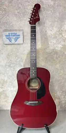 FENDER SONORAN S CAR ACOUSTIC GUITAR