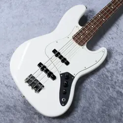 FENDER PLAYER JAZZ BASS OLYMPIC WHITE MEXICO ELECTRIC BASS GUITAR