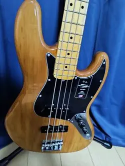 ELECTRIC BASS GUITAR FENDER AMERICAN PROFESSIONAL II JAZZ BASS ROASTED PINE