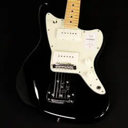 FENDER / MADE IN JAPAN HYBRID II JAZZMASTER BLACK ELECTRIC GUITAR