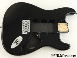 FENDER SQUIER SONIC SERIES STRATOCASTER STRAT BODY & HARDWARE BLACK $10 OFF