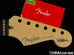 USA FENDER JEFF BECK STRATOCASTER STRAT NECK, PARTS LSR ROSEWOOD