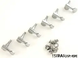 FENDER SQUIER AFFINITY JAGUAR SERIES TUNERS TUNING PEGS GUITAR SPLIT SHAFT