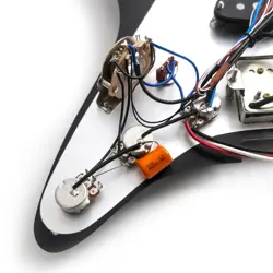 HSH PREWIRED LOADED PICKGUARD WITH ALNICO 5 PICKUPS FOR FENDER STRAT GUITAR