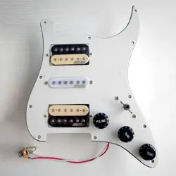 HSH PREWIRED LOADED PICKGUARD WITH WILKINSON PICKUPS FOR FENDER STRAT GUITAR