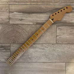 22 FRETS ROASTED MAPLE GUITAR NECK CANADA MAPLE NITRO FRETBOARD FOR FENDER STRAT