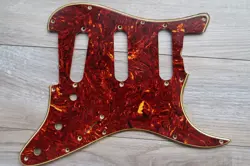 62 FENDER STRATOCASTER CELLULOID  TORTOISE PICKGUARD  STRAT USA 60'S STRAT RI