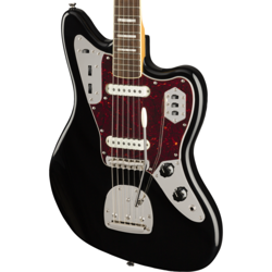 SQUIER BY FENDER CLASSIC VIBE 70'S JAGUAR ELECTRIC GUITAR - LAUREL - BLACK