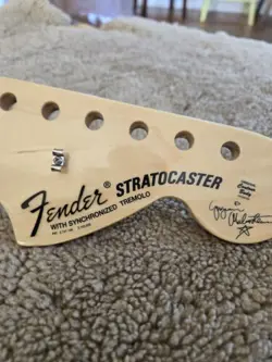 2015 FENDER STRATOCASTOR  NECK  USA YNGWIE  MALMSTEEN