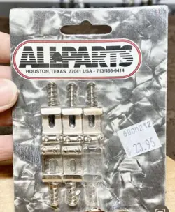 NICKEL BENT STEEL SADDLES FOR VINTAGE FENDER STRATOCASTER/STRAT® BP-0023-001