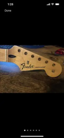 FENDER STANDARD SERIES STRATOCASTER NECK 21 MEDIUM JUMBO FRETS - NATURAL - MAPLE