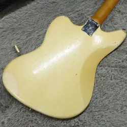 MADE BY FENDER JAGUAR OLYMPIC WHITE 1966 SAFE DELIVERY FROM JAPAN