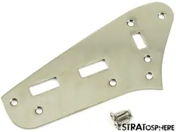 FENDER SQUIER CLASSIC VIBE 70S RI JAGUAR NICKEL UPPER CONTROL PLATE!