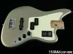 FENDER PLAYER JAGUAR BASS LOADED BODY PARTS ALDER MODERN SILVER