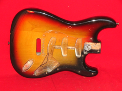 SUNBURST STRATOCASTER ALDER