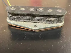 FENDER 1974 GREY BOTTOM SINGLE COIL TELECASTER BRIDGE PICKUP VINTAGE 1975 1970'S