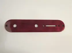 NEW CONTROL PLATE FOR FENDER TELE TELECASTER GUITAR MAHOGANY WOOD (1PCS)#4621
