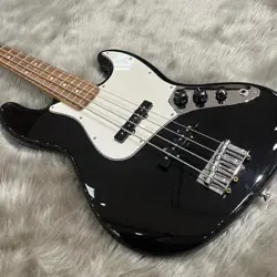ELECTRIC BASS GUITAR FENDER MEXICO PLAYER JAZZ BLACK ALDER PAU FERRO MAPLE USED