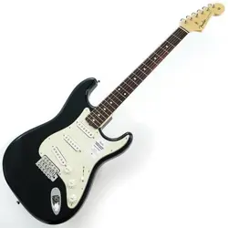 FENDER MADE IN JAPAN TRADITIONAL 60S STRATOCASTER BLACK FB: ROSEWOOD