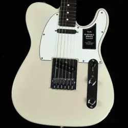 FENDER: PLAYER II TELECASTER WHITE BLONDE 2 ELECTRIC GUITAR