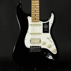 FENDER: PLAYER II STRATOCASTER HSS BLACK ELECTRIC GUITAR