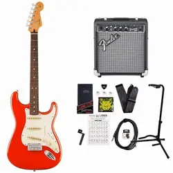 FENDER PLAYER II STRATOCASTER ROSEWOOD FINGERBOARD CORAL RED FENDERFRONTMAN10G E