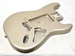 1997 FENDER USA STRAT BODY SHORELINE GOLD AMERICAN STRATOCASTER ELECTRIC GUITAR