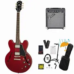 EPIPHONE INSPIRED BY GIBSON ES-335 CHERRY CH ES335 FENDER 10W AMPLIFIER INCLUDED
