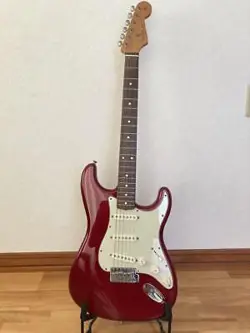 ELECTRIC GUITAR FENDER MEXICO CLASSIC 60S STRATOCASTER DARK CANDY APPLE RED