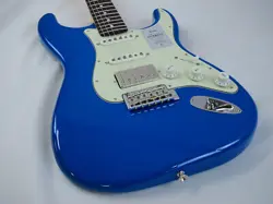 FENDER 2024 COLLECTION MADE IN JAPAN HYBRID II STRATOCASTER HSS FOREST BLUE