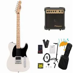 SQUIER BY FENDER SONIC ESQUIRE H MAPLE FB BK PG ARCTIC WHITE PG-10 AMPLIFIER INC