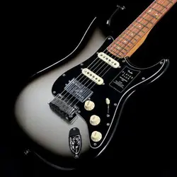 FENDER PLAYER PLUS STRATOCASTER HSS PAU FERRO SILVERBURST WEIGHT:3.75KG