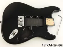 FENDER SQUIER SONIC SERIES STRATOCASTER STRAT BODY & HARDWARE BLACK