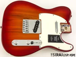 FENDER PLAYER II TELECASTER TELE LOADED BODY, CHAMBERED ASH AGED CHERRY BURST