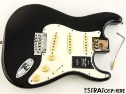 ALDER STRAT BLACK