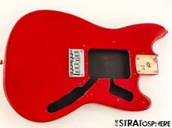 FENDER SQUIER SONIC MUSTANG SERIES BODY   HARDWARE GUITAR PARTS TORINO RED
